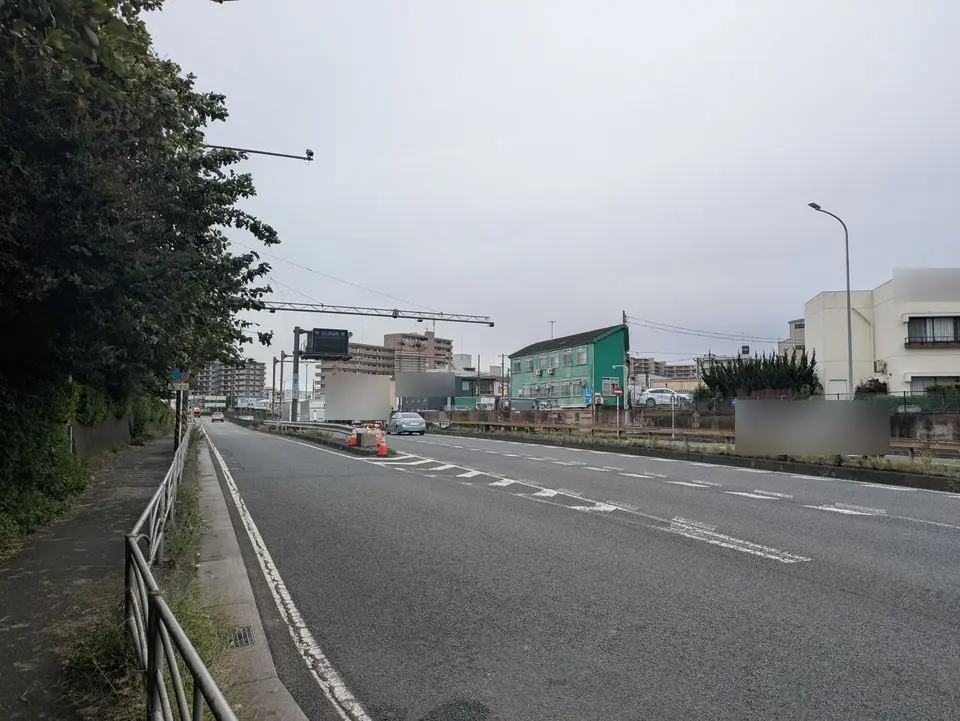 大和市下鶴間（下鶴間トンネル）の周辺の様子（北側から）（2026年10月撮影）